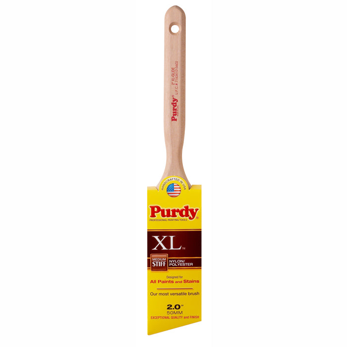 Purdy 2" XL Glide Angled Trim Paint Brush, Nylon/Polyester Blend