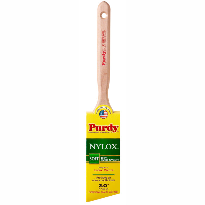 Purdy 2" Nylox Glide Angled Trim Brush, 100% Nylon