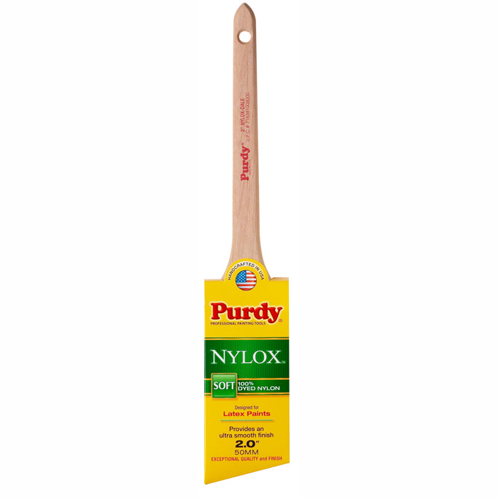 Purdy 2" Nylox Dale Angled Trim Brush, 100% Nylon