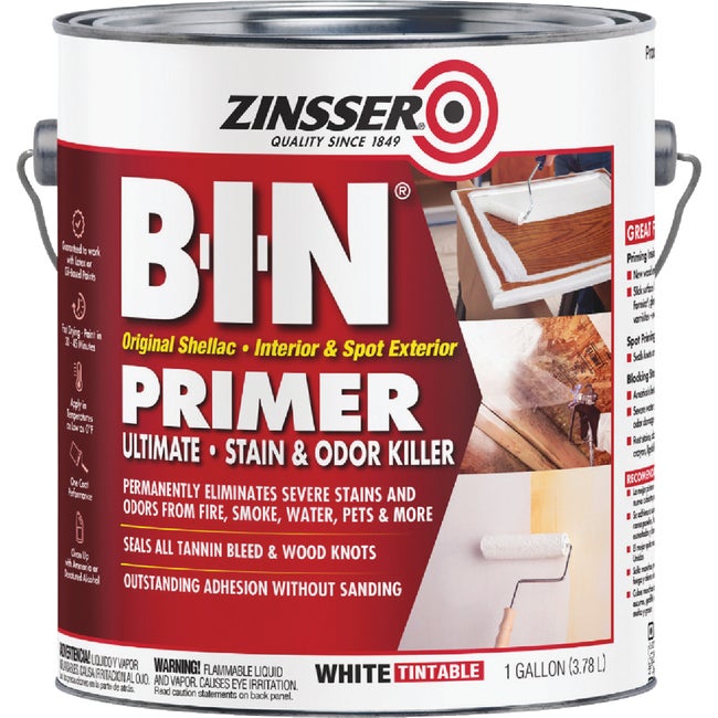Zinsser B-I-N Shellac-Based Primer Gal