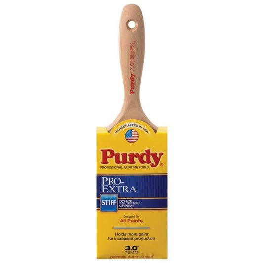Purdy 3" Pro Extra Sprig Paint Brush, Nylon/Polyester/Chinex Blend
