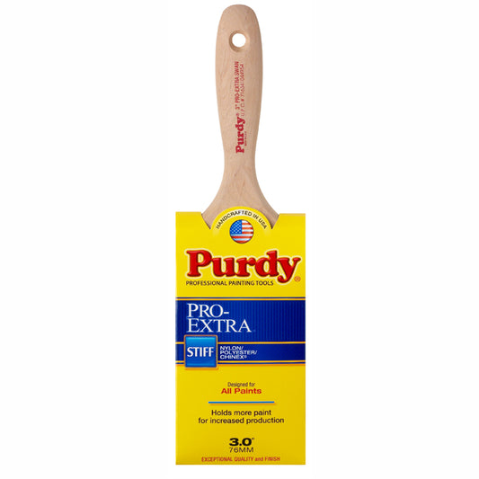 Purdy 3" Pro Extra Swan Paint Brush, Nylon/Polyester/Chinex Blend