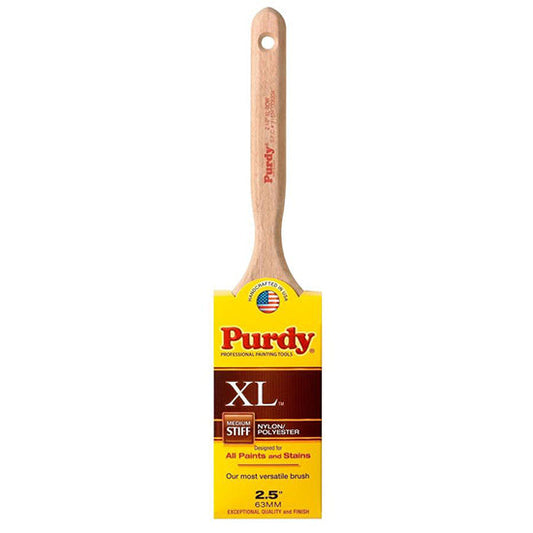 Purdy 2.5" XL Bow Flat Trim Paint Brush, Nylon/Polyester Blend