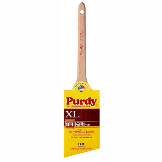 Purdy 3" XL Dale Angled Trim Brush, Nylon/Polyester Blend